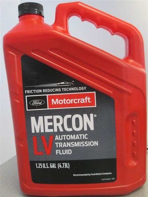 mercon lv transmission fluid ford